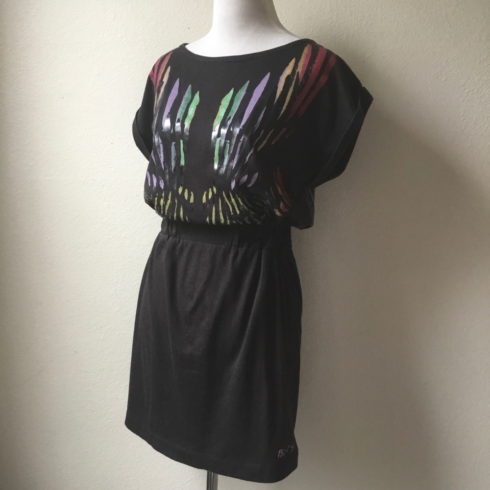Charcoal Knit Dress